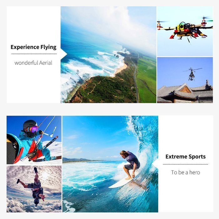 OFKP&reg; W8 1080P WIFI Sports Action Video Camera,1.5 Inch LTPS ,12MP HD, waterproof Camera for Biking Riding Racing... N7