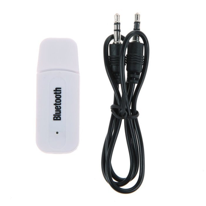 Chinatera 3.5mm Stereo Audio Music Speaker Receiver Adapter Dongle USB Bluetooth Wireless N11