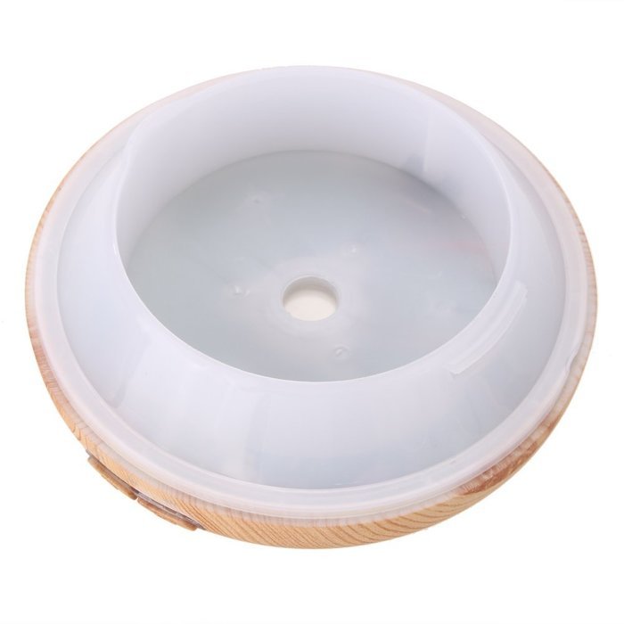 Whitelotous Essential Oil Diffuser Humidifier - Wood Grain 100ml Cool Mist Humidifier Aroma for Office Home Bedroom...