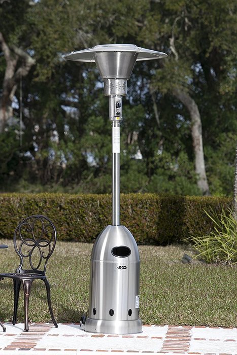 Fire Sense Stainless Steel Elite Bullet Patio Heater N2