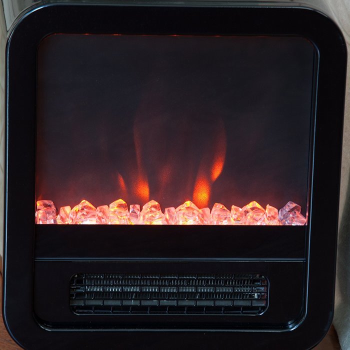 Fire Sense 61449 Skyline Electric Fireplace Stove, Silver N7