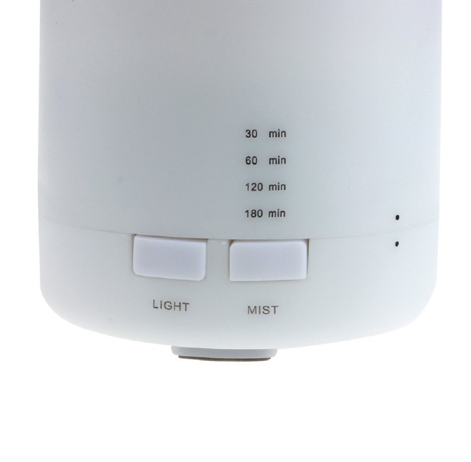Gillberry LED USB Essential Oil Ultrasonic Air Humidifier Aroma therapy Diffuser (white) N2
