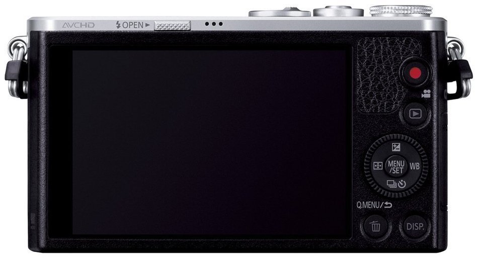 Panasonic Lumix digital camera DMC-GM1K-S SingleLens kit/silver - International Version (No Warranty) N3