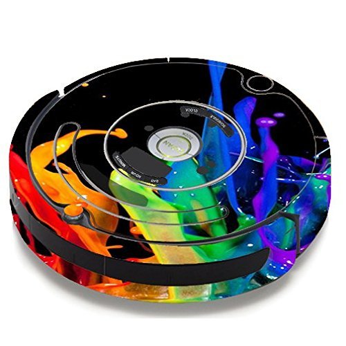 Skin Decal Vinyl Wrap For IRobot Roomba 650 655 Vacuum / 3d Painting