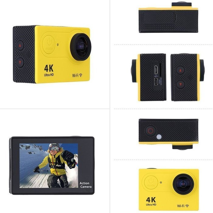 E.life 4K Wifi Waterproof Sports Action Camera Motion Recorder 12MP 1080P HD Camera DV Camcorder Cam for Outdoors... N7