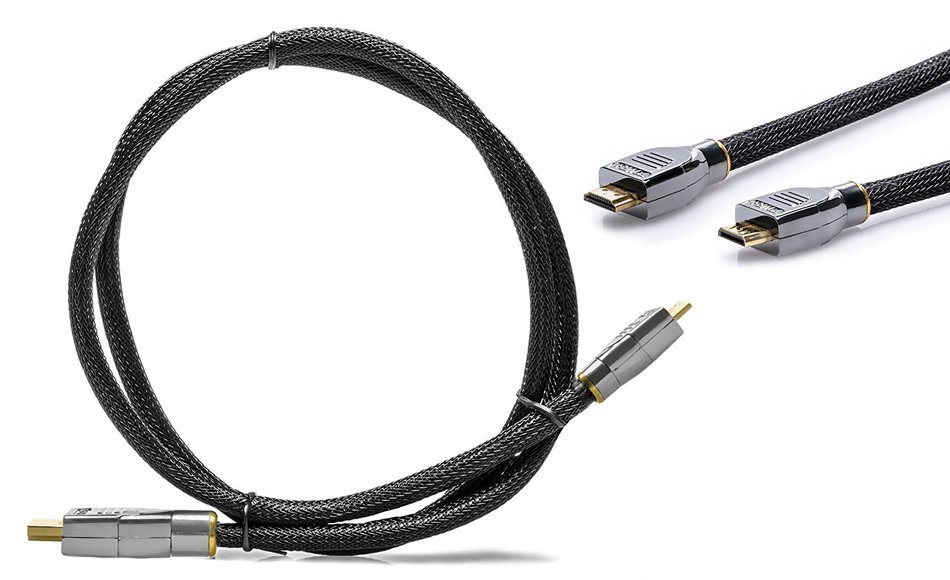 Pwr+ Extra Long 12Ft Mini-HDMI-Cable for Nikon-D3200-D3100-D7000-D7100-D800-D90-D700-D4-D610-D5300, COOLPIX-P510... N9