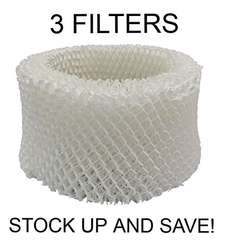 Humidifier Filter Wick for Hunter 31911 HC-25 (3 Pack)"