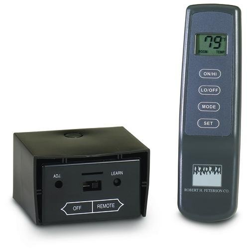Peterson Real Fyre Deluxe Variable Flame Height Remote Receiver/Transmitter Kit For -15 And 17 Pilot Kits Only