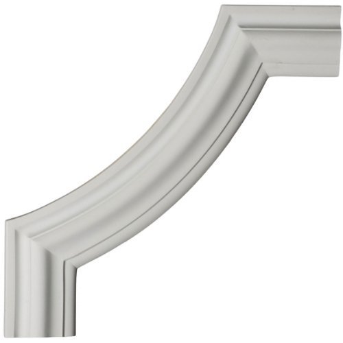 Ekena Millwork PML12X12PO Pompeii Panel Molding Corner, 12-Inch x 12-Inch x 3/4-Inch by Ekena Millwork
