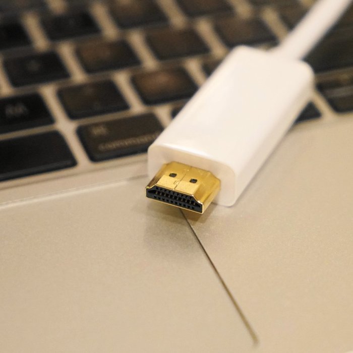 TripleBest&reg; 6ft Gold 1080p Thunderbolt (Mini DisplayPort) to HDMI Cable N3