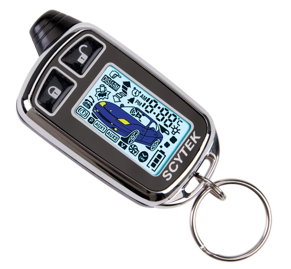 Scytek T5-2W-C Replacement Chrome LCD Remote Control for Astra 777, 1000RS-2W, 4000RS-2W, Galaxy 2000RS-2W, 5000RS-2W