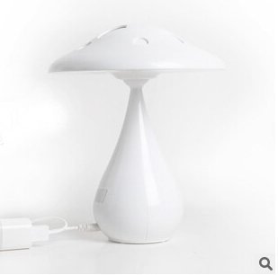 Anion Air Purifier Humidifier ,MKLOT Mushroom Lamp Cool Air USB Rechargeable LED Desk Night Light with Touch Adjustable...