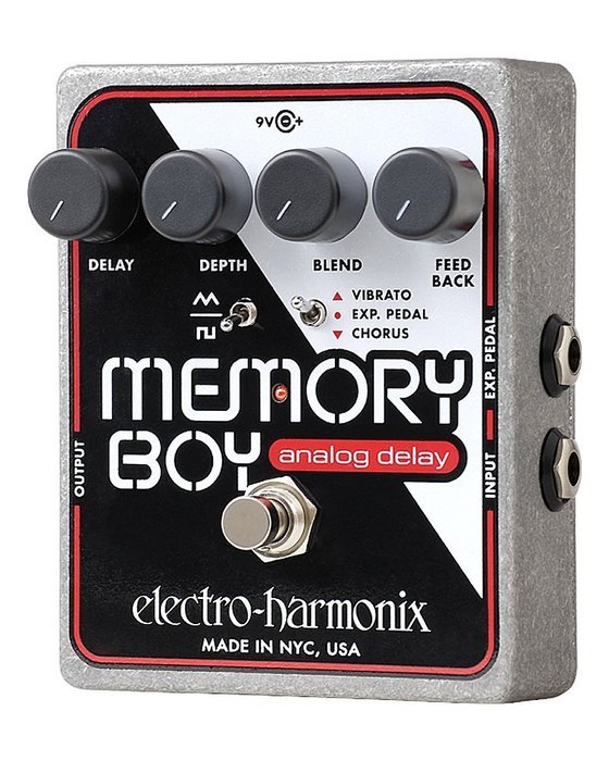 Electro-Harmonix Memory Boy Analog Echo Chorus Vibrato Pedal N3