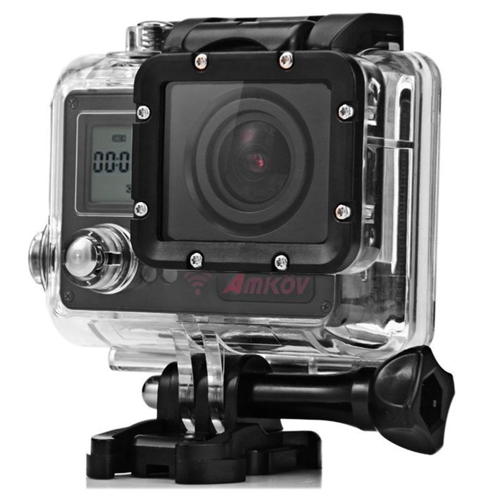 BeautyGal Amkov AMK7000S 4K Ultra HD 2 inches TFT WiFi Action Camera DV with Sunplus Image Sensor Remote Control... N3