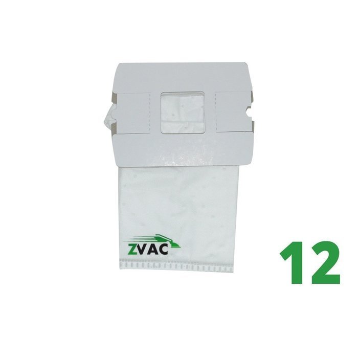 12 Hoover Y Bags by ZVac, Premium Vacuum Bags For Upright Windtunnel Vacuum Cleaners (12, HVR YZ) N64