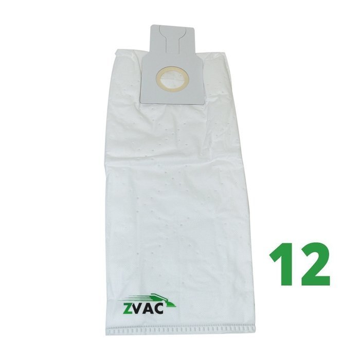 12 Hoover Y Bags by ZVac, Premium Vacuum Bags For Upright Windtunnel Vacuum Cleaners (12, HVR YZ) N69