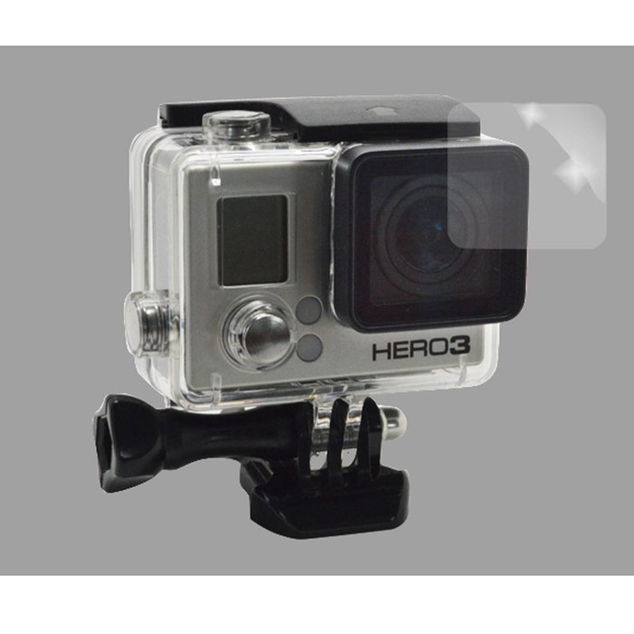 ProGear Ultra Clear Lens Protectors And Micro-Fiber Cloth For GoPro Hero 3/3+ N2