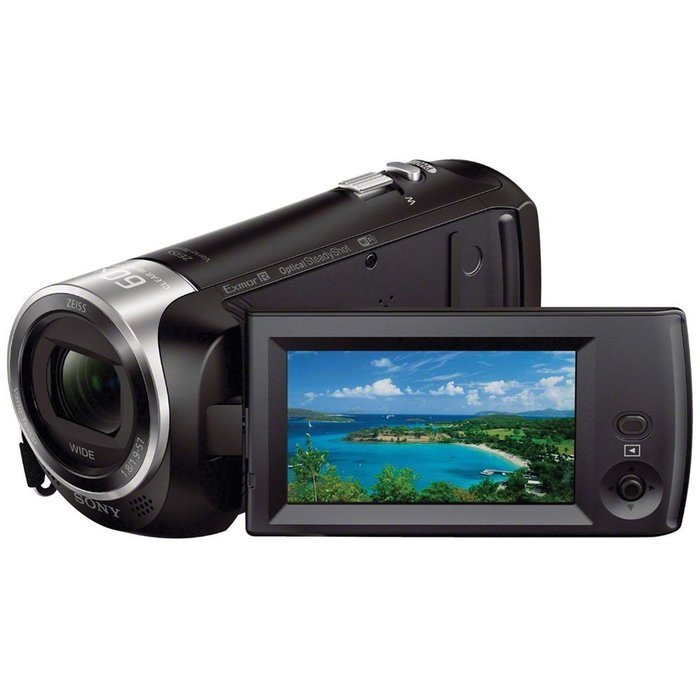 Sony Handycam HDR-CX440 8GB Wi-Fi 1080p HD Video Camera Camcorder with 32GB Card + Case + Battery & Charger +... N2