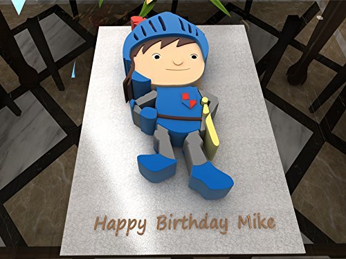 Mike The Knight Shaped Cake Pan Birthday Novelty Baking Cartoon Themed Cake Tin N5