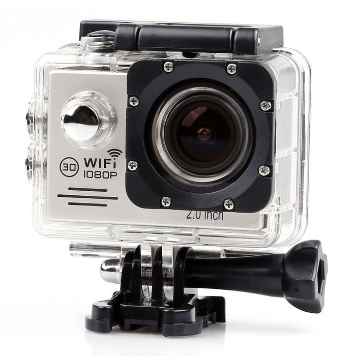 1080P FHD 12M Wifi Waterproof 30m Outdoor Sports Action Video Camera DV YOCI Body Mounted Camcorder with NT96655... N7