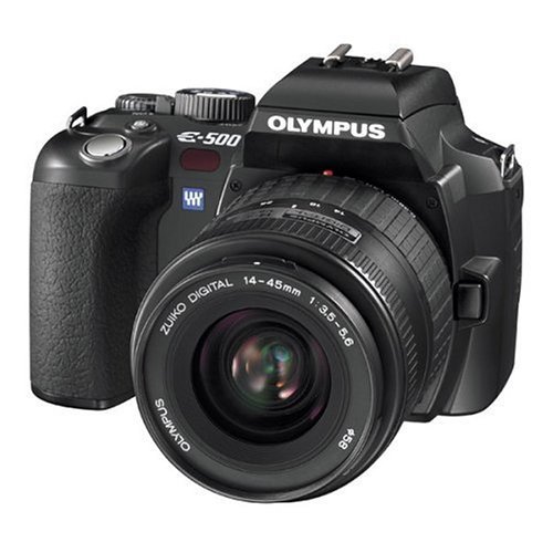 Olympus Evolt E500 8MP Digital SLR with 14-45mm f/3.5-5.6 & 40-150mm f/3.5-4.5 Zuiko Lenses N3