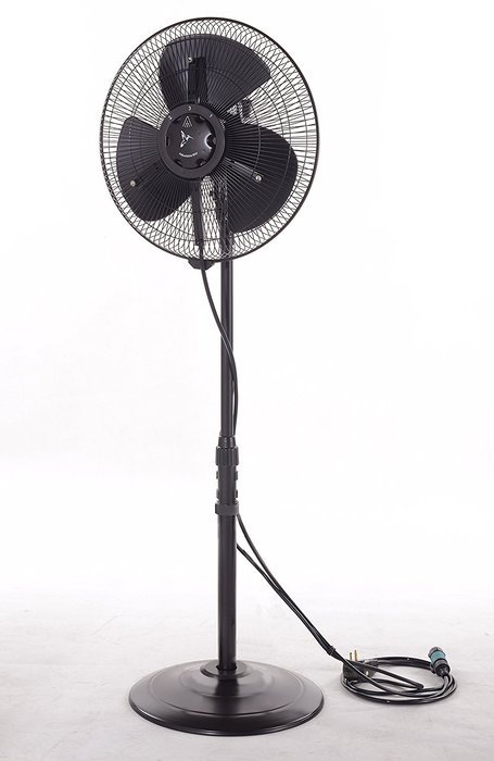 Outdoor Misting Fan (Basic) - 3 Speed - Variable Mist - All Weather Pedestal Fan