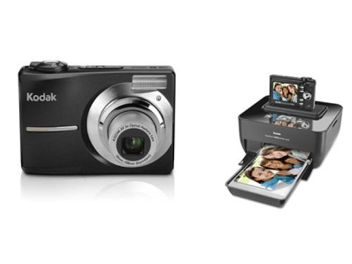Kodak EASYSHARE C613 - Digital camera - compact - 6.2 Mpix - optical zoom: 3 x - supported memory: MMC, SD - black...