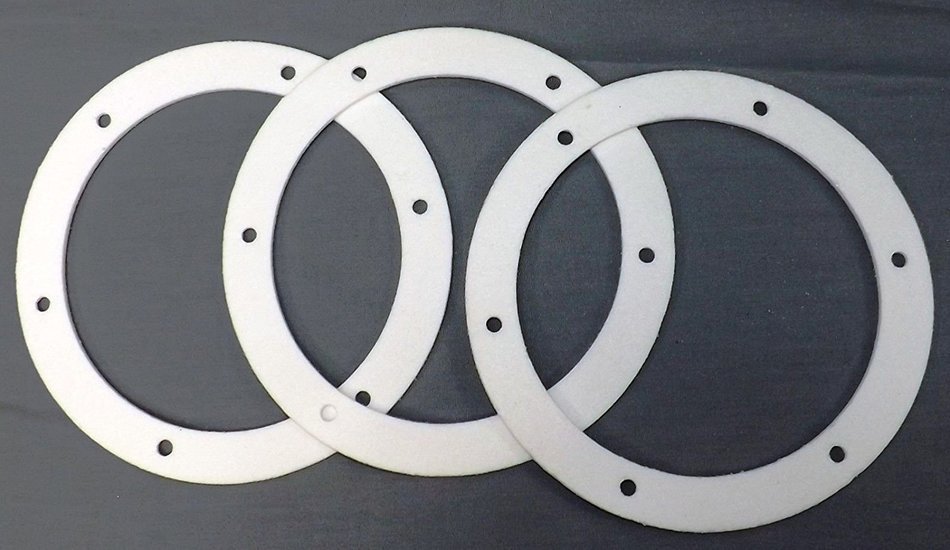 Fireplaces & Stoves Pellet Stove 6" Fan Gasket Exhaust Combustion. Motor Mount to Housing Seal 3 PK! N2