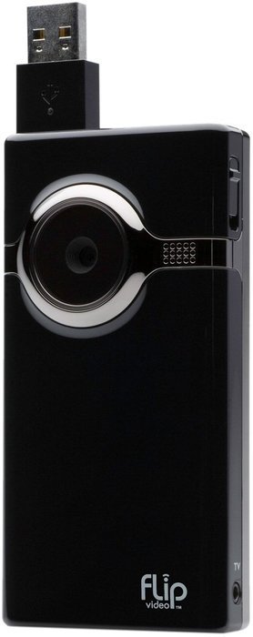 Flip MinoHD Video Camera - Black, 4 GB, 1 Hour (1st Generation) N5