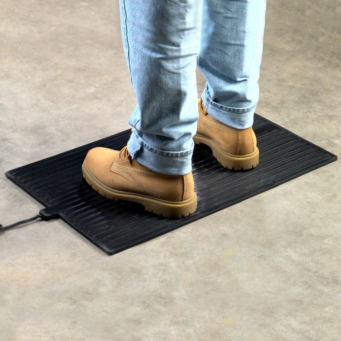 Cozy Products FW Foot Warmer Heated Foot Warming Mat Rubber Design