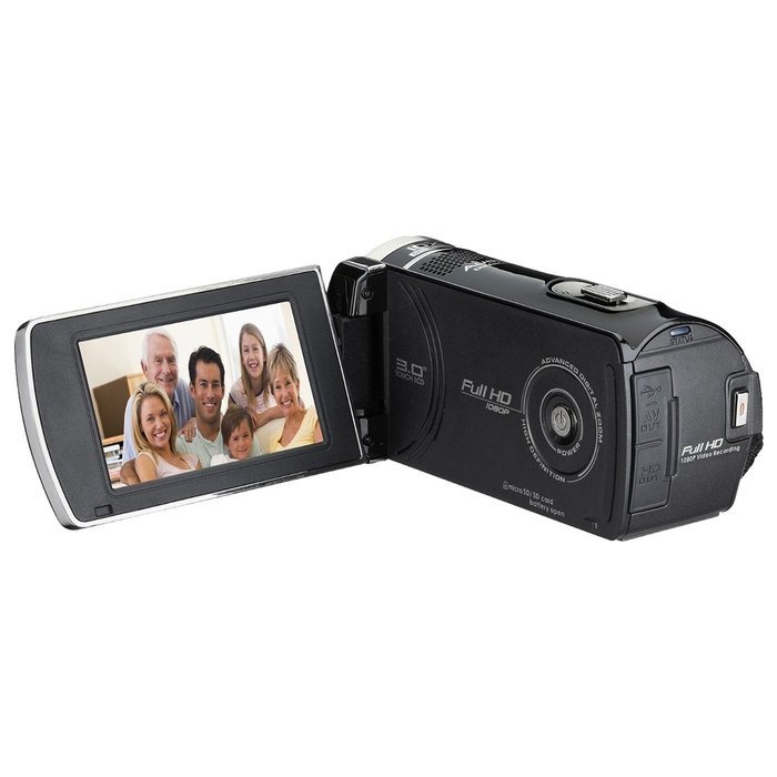 Bell & Howell DV12HDZ 1080p HD Video Camera Camcorder (Black) with 16GB Card + Case + Tripod + LED Video Light... N3
