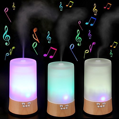 OriGlam 120ml Humidifier Aromatherapy Essential Oil Diffuser Ultrasonic Humidifier Air Purification Machine with... N4