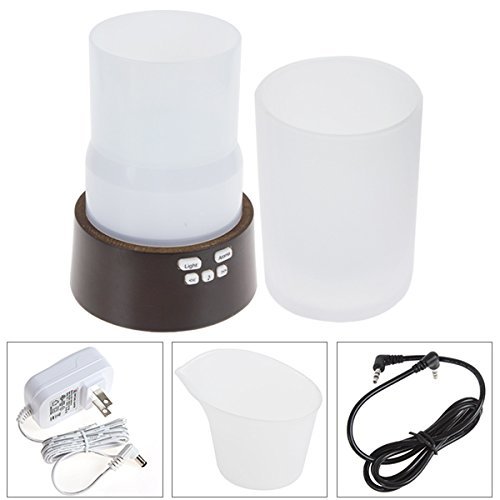 OriGlam 120ml Humidifier Aromatherapy Essential Oil Diffuser Ultrasonic Humidifier Air Purification Machine with... N5