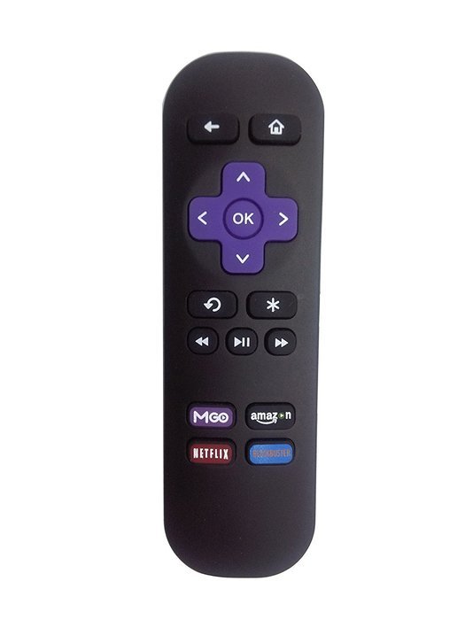 Gvirtue Replacement Lost Remote Control 1 Year Warranty Compatible with Roku Models Roku 1 (Lt, Hd); Roku 2 (Xd... N5
