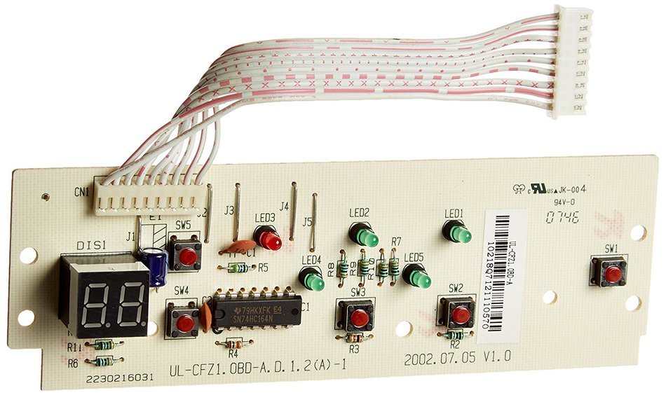 Frigidaire 5304447243 Dehumidifier Control Board