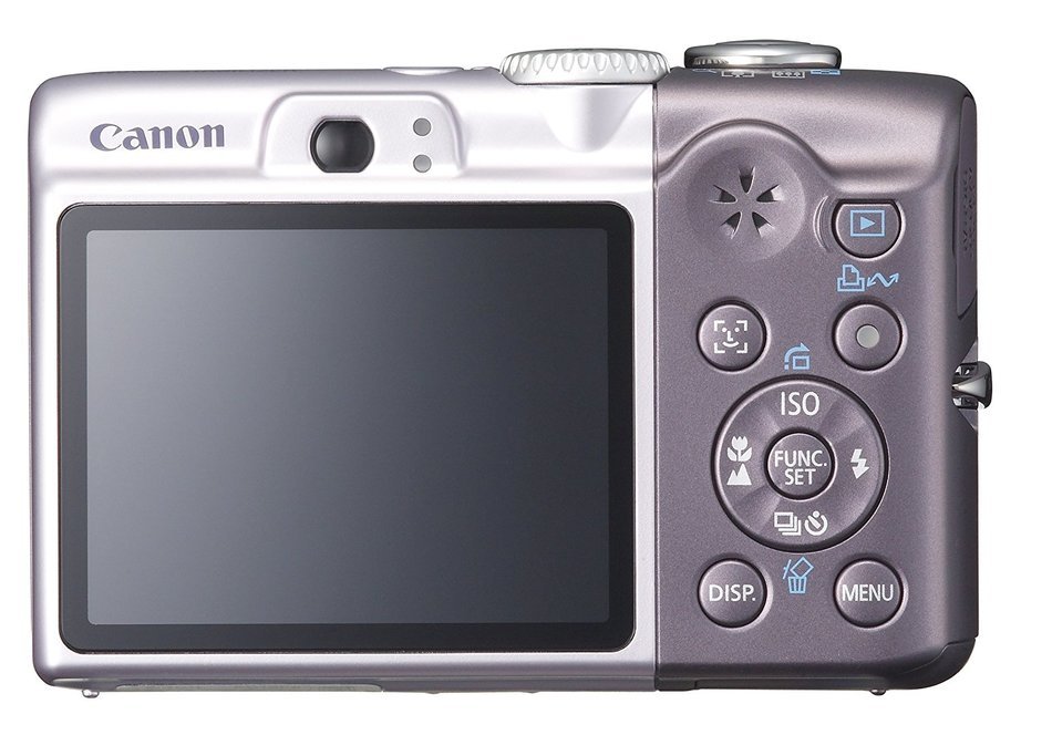 Canon Powershot A1000IS 10MP Digital Camera with 4x Optical Image Stabilized Zoom (Purple) N6