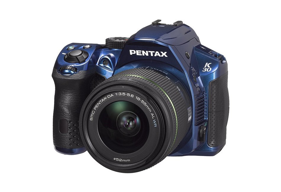 Pentax K-30 lens kit black w DA 18-55WR Weather-Sealed 16 MP CMOS Digital SLR with DA 18-55mm and 3-Inch LCD Screen... N7
