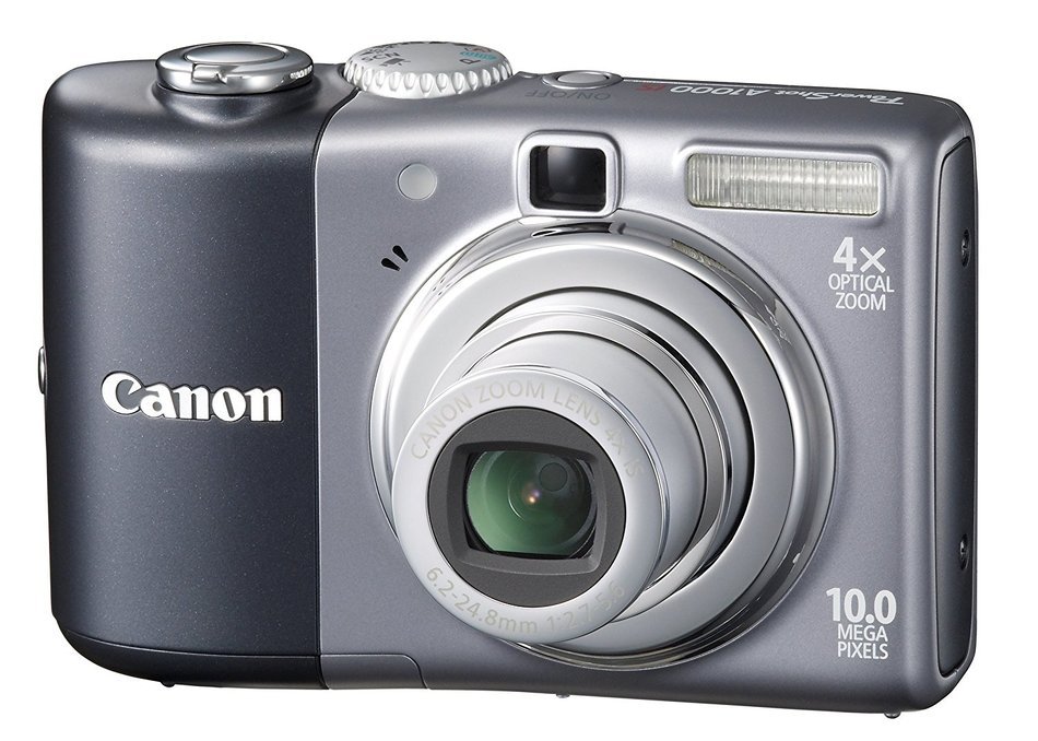 Canon Powershot A1000IS 10MP Digital Camera with 4x Optical Image Stabilized Zoom (Purple) N8