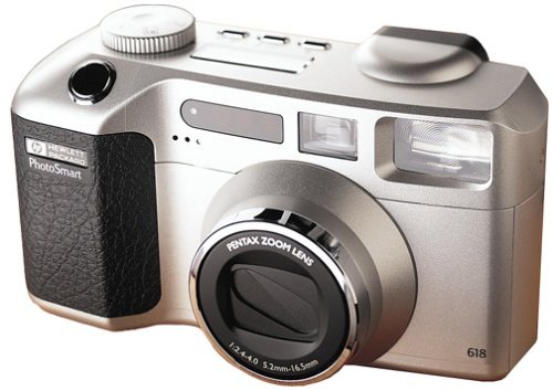 Hewlett Packard PhotoSmart C618 2MP Digital Camera w/ 3x Optical Zoom N7