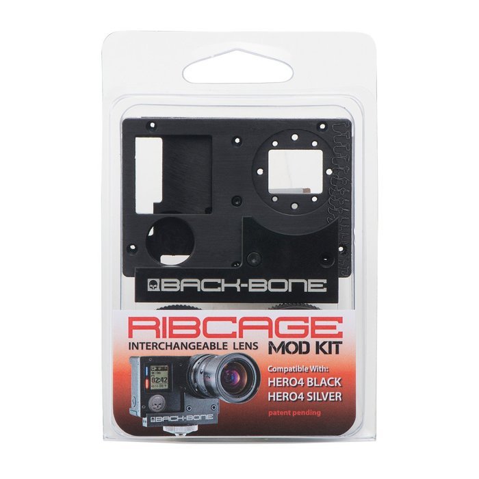 Back-Bone Ribcage HERO4 Mod Kit (Black) N8