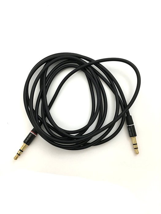 Professional Cable ST35MM-06 Stereo 3.5 mm 6 Feet M/M Cable - Black N3