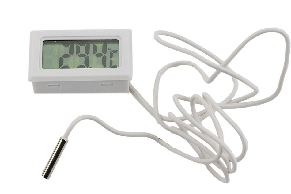 Excelity Mini Digital LCD Thermometer Hygrometer (Black) N3