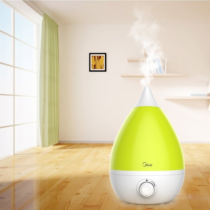 Ultrasonic Cool Mist Humidifier - Humidifier Whisper-quiet Operation,Drop Shape Ultrasonic Cool Mist Operation