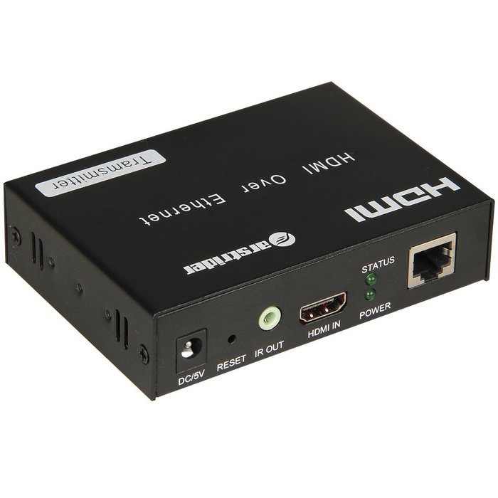 FARSTRIDER HDMI Extender over TCP/IP Ethernet Over Single Cat5e Cat6 Cable Up to 400ft(120m) with IR,1080p,3D... N6
