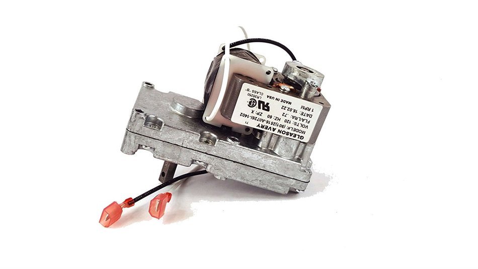 BRECKWELL Auger Feed Motor W/Hole - Fireplace Pellet Stove 1 RPM CW # CE-017 Top Buyer's Choice N2