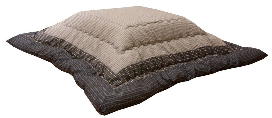 Kotatsu thick blanket "Yukari" Black 205 &times; 245cm