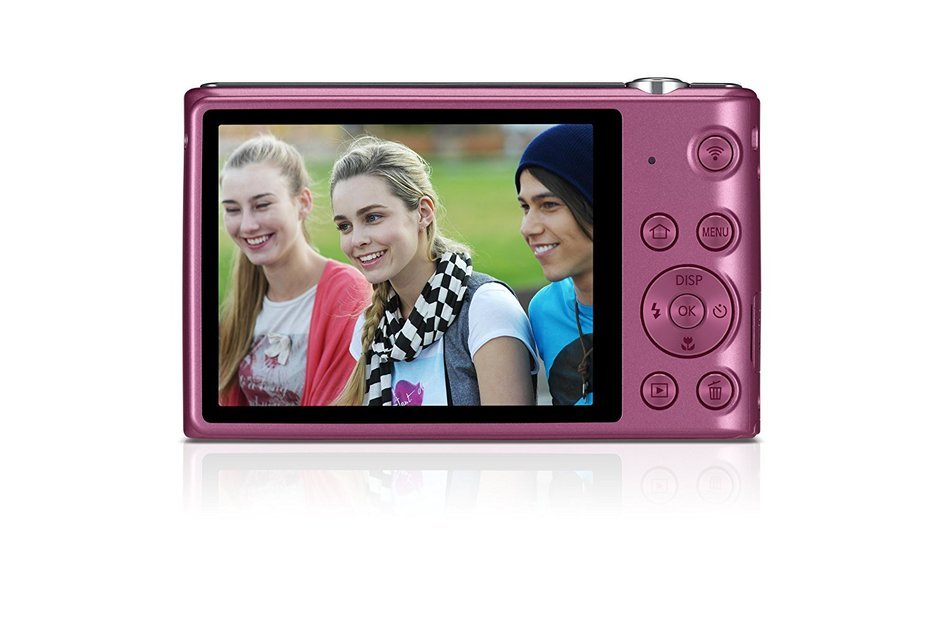 Samsung ST150F 16.2MP Smart WiFi Digital Camera with 5x Optical Zoom and 3.0" LCD Screen (Red) N26