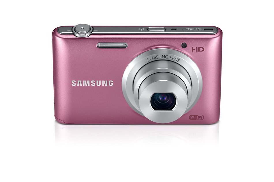 Samsung ST150F 16.2MP Smart WiFi Digital Camera with 5x Optical Zoom and 3.0" LCD Screen (Red) N27