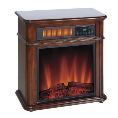 1,400-Watt 5,120 BTU Moveable Quartz Electric Fireplace