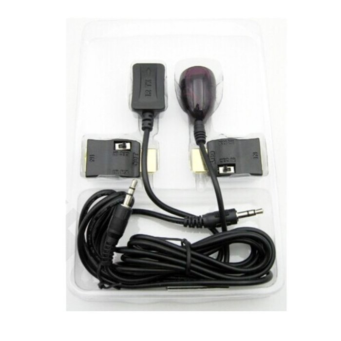 IR Extender Over HDMI Remote Control Extender Receiver Transmitter Cable Kit Dual-Band HDMI IR Remote Infrared... N4